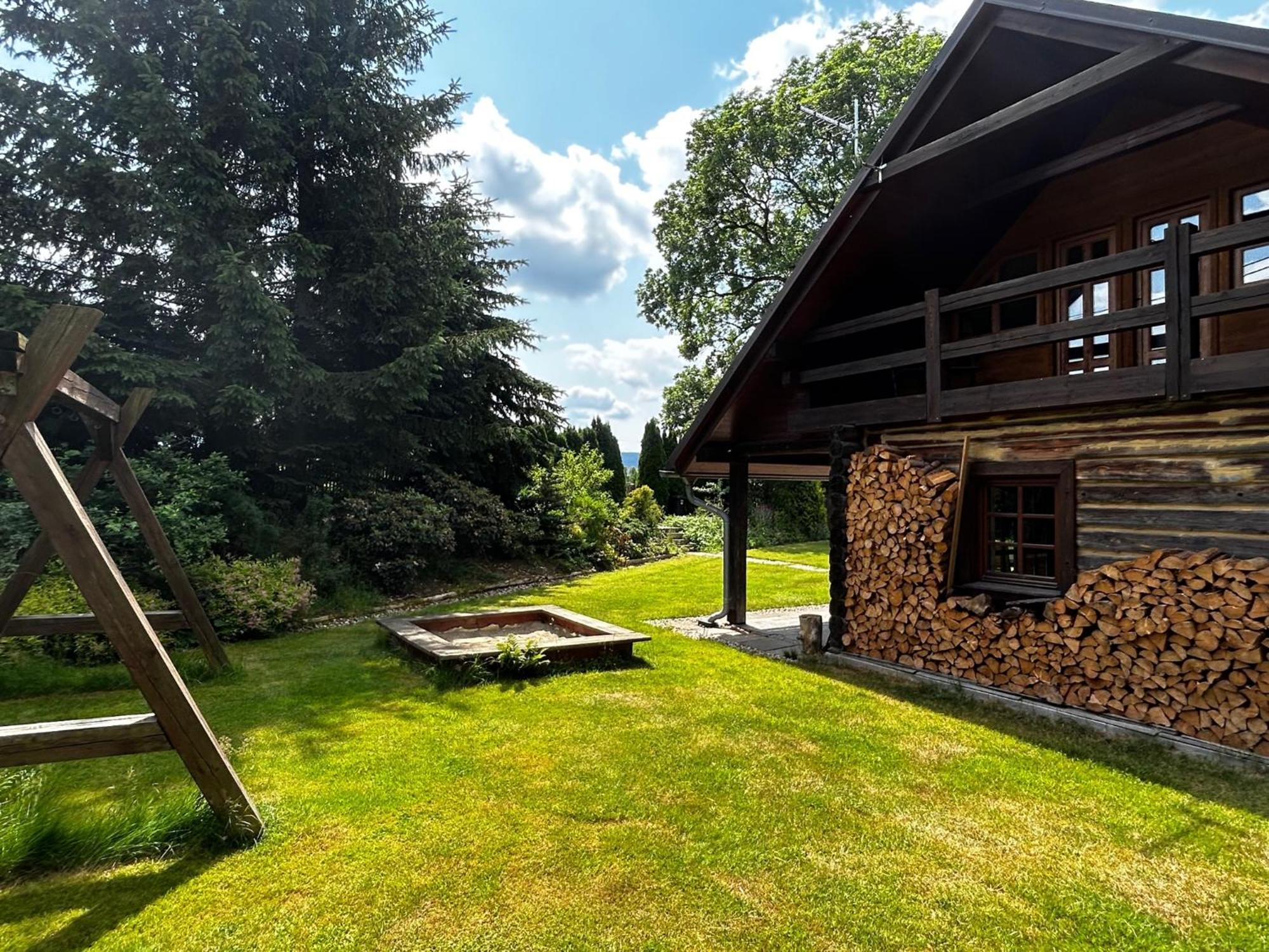 Log Cabin In Czech-Saxon Switzerland Šluknov 外观 照片